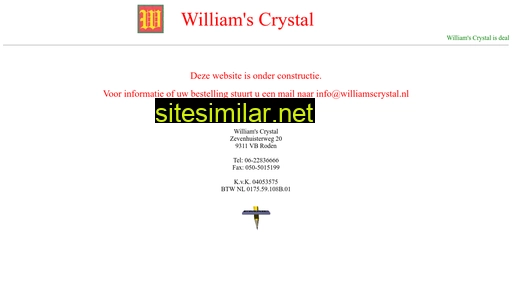 Williamscrystal similar sites