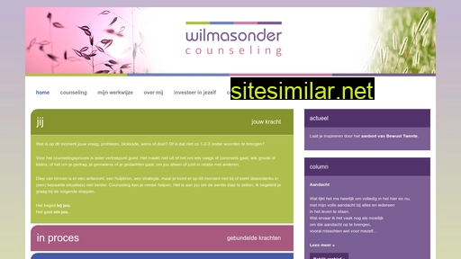 wilmasondercounseling.nl alternative sites