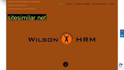 Wilsonhrm similar sites