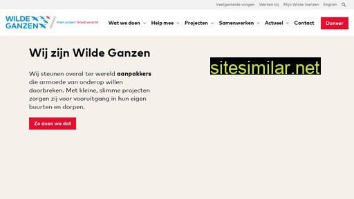 wildeganzen.nl alternative sites