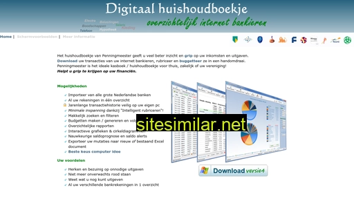 windowshuishoudboekje.nl alternative sites