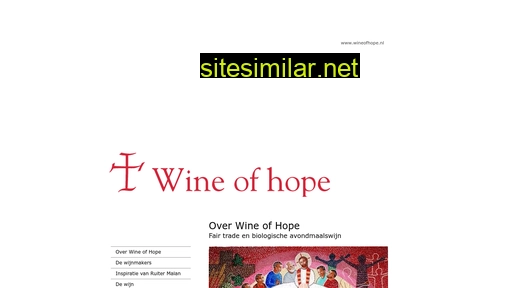 Wineofhope similar sites