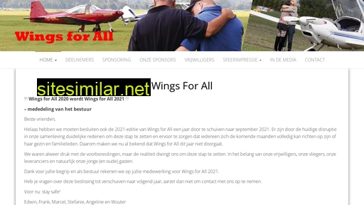 wingsforall.nl alternative sites