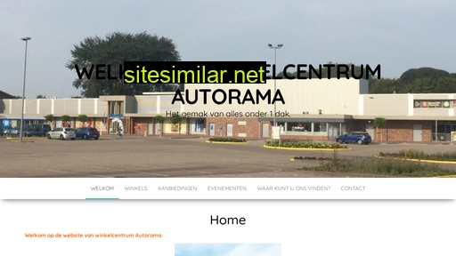 winkelcentrumautorama.nl alternative sites