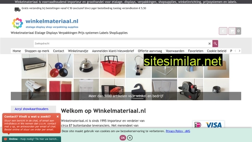 winkelmateriaal.nl alternative sites
