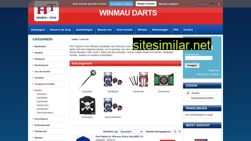 winmaudarts.nl alternative sites