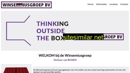 winsemiusgroep.nl alternative sites