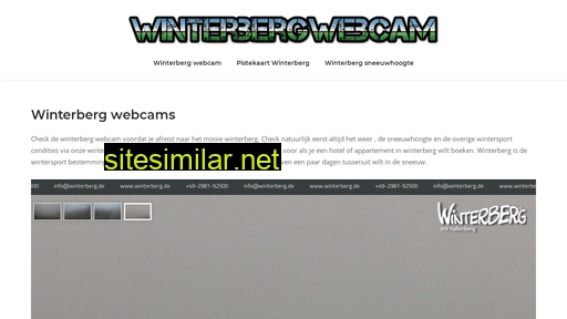 winterbergwebcam.nl alternative sites