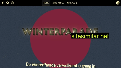 Winterparade similar sites
