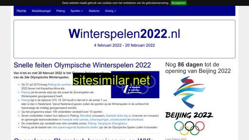 Winterspelen2022 similar sites