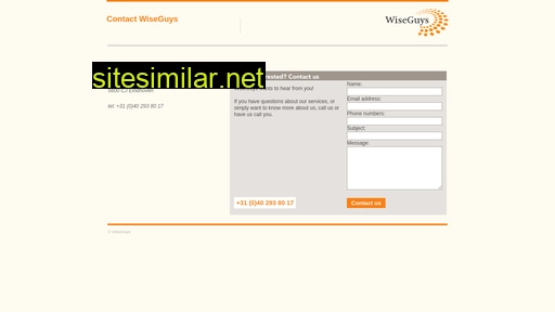 wise-guys.nl alternative sites