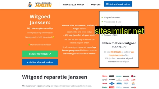 witgoedreparatie-janssen.nl alternative sites