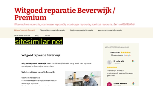 witgoedreparatiebeverwijk.nl alternative sites