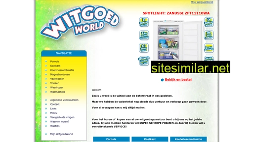 witgoedworld.nl alternative sites