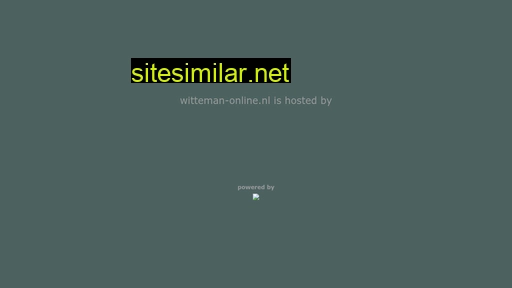 witteman-online.nl alternative sites