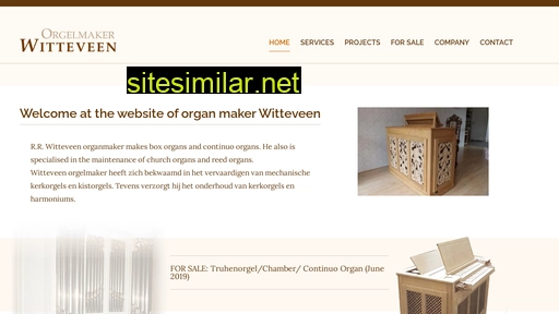 witteveen-orgelmaker.nl alternative sites