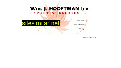 Wjhooftman similar sites