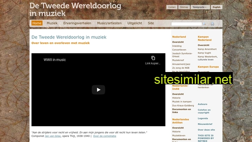 wo2-muziek.nl alternative sites