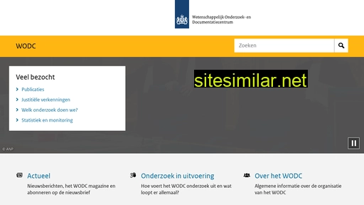 wodc.nl alternative sites