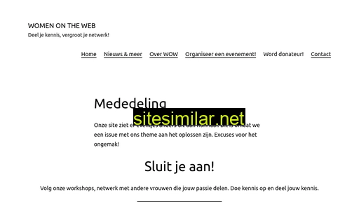 womenontheweb.nl alternative sites