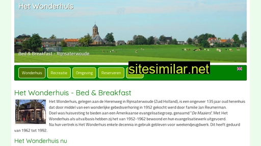 wonderhuis.nl alternative sites