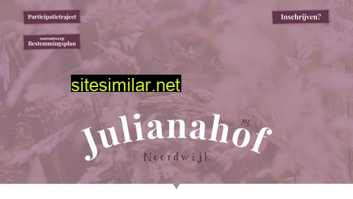 woneninjulianahof.nl alternative sites
