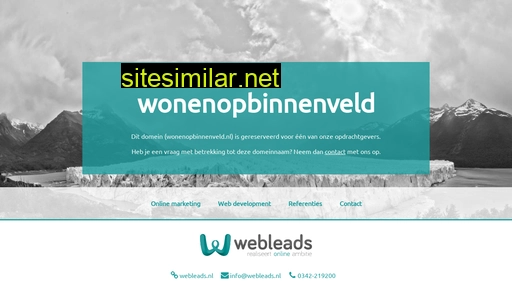 wonenopbinnenveld.nl alternative sites