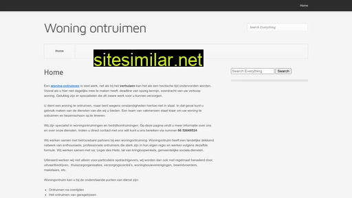 woningontruim.nl alternative sites