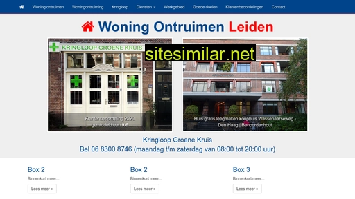 woningontruimenleiden.nl alternative sites