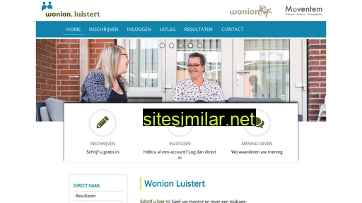 wonionluistert.nl alternative sites