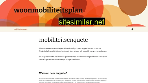 woonmobiliteitsplan.nl alternative sites