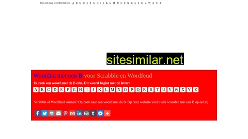 woordmeteenb.nl alternative sites