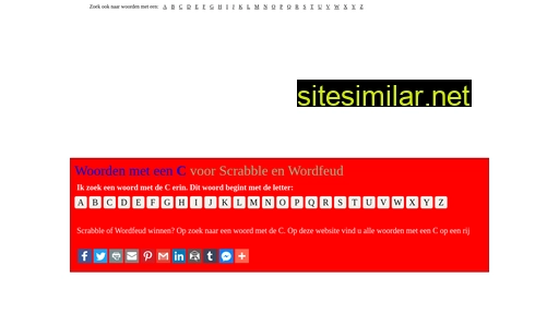woordmeteenc.nl alternative sites