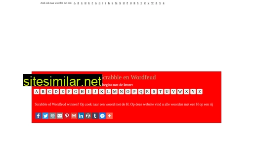 woordmeteenh.nl alternative sites