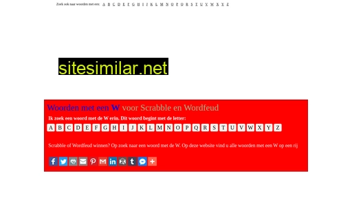 woordmeteenw.nl alternative sites