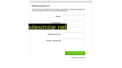 working-solutions.nl alternative sites