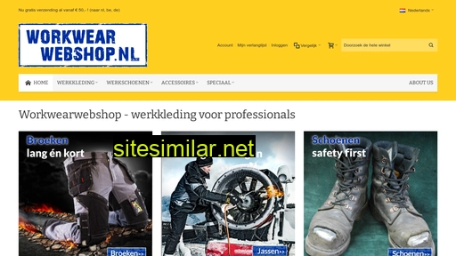 workwearwebshop.nl alternative sites