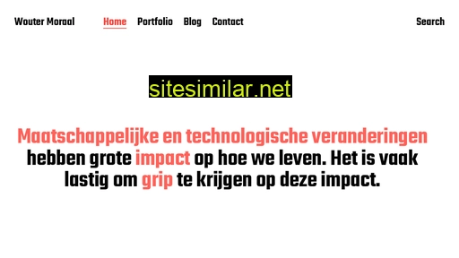 woutermoraal.nl alternative sites