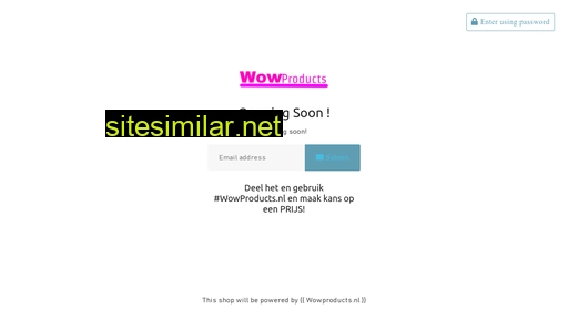 wowproducts.nl alternative sites