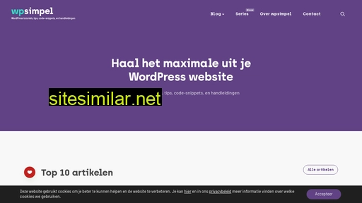 wpsimpel.nl alternative sites