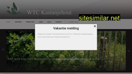 wtckastanjehout.nl alternative sites
