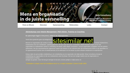 wulpconsultancy.nl alternative sites