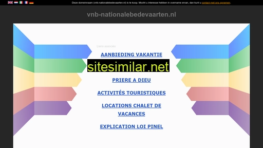 Vnb-nationalebedevaarten similar sites