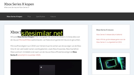 xboxseriesxkopen.nl alternative sites