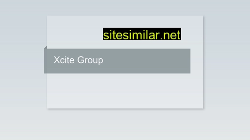 xcitegroup.nl alternative sites