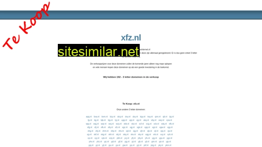 xfz.nl alternative sites