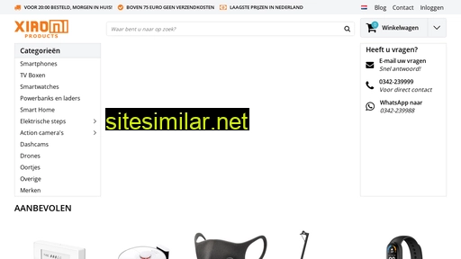 xiaomiproducts.nl alternative sites