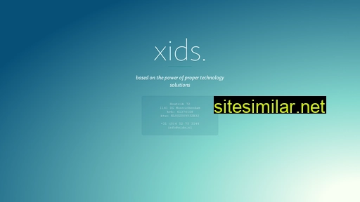 xids.nl alternative sites