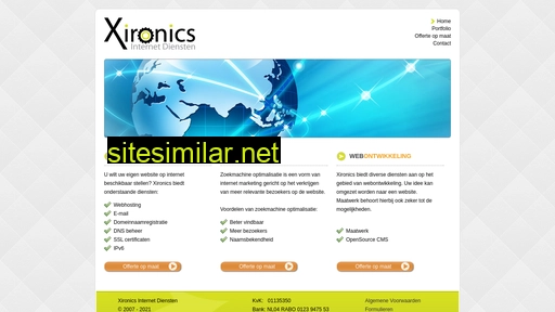 xironics.nl alternative sites