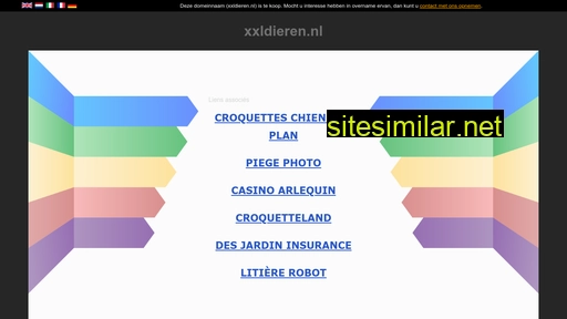 xxldieren.nl alternative sites